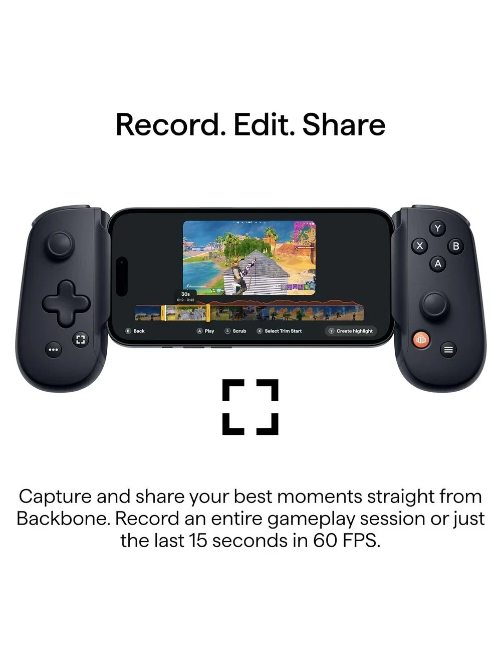 Backbone One Mobile Gaming Controller for iPhone (Lightning) BB-01